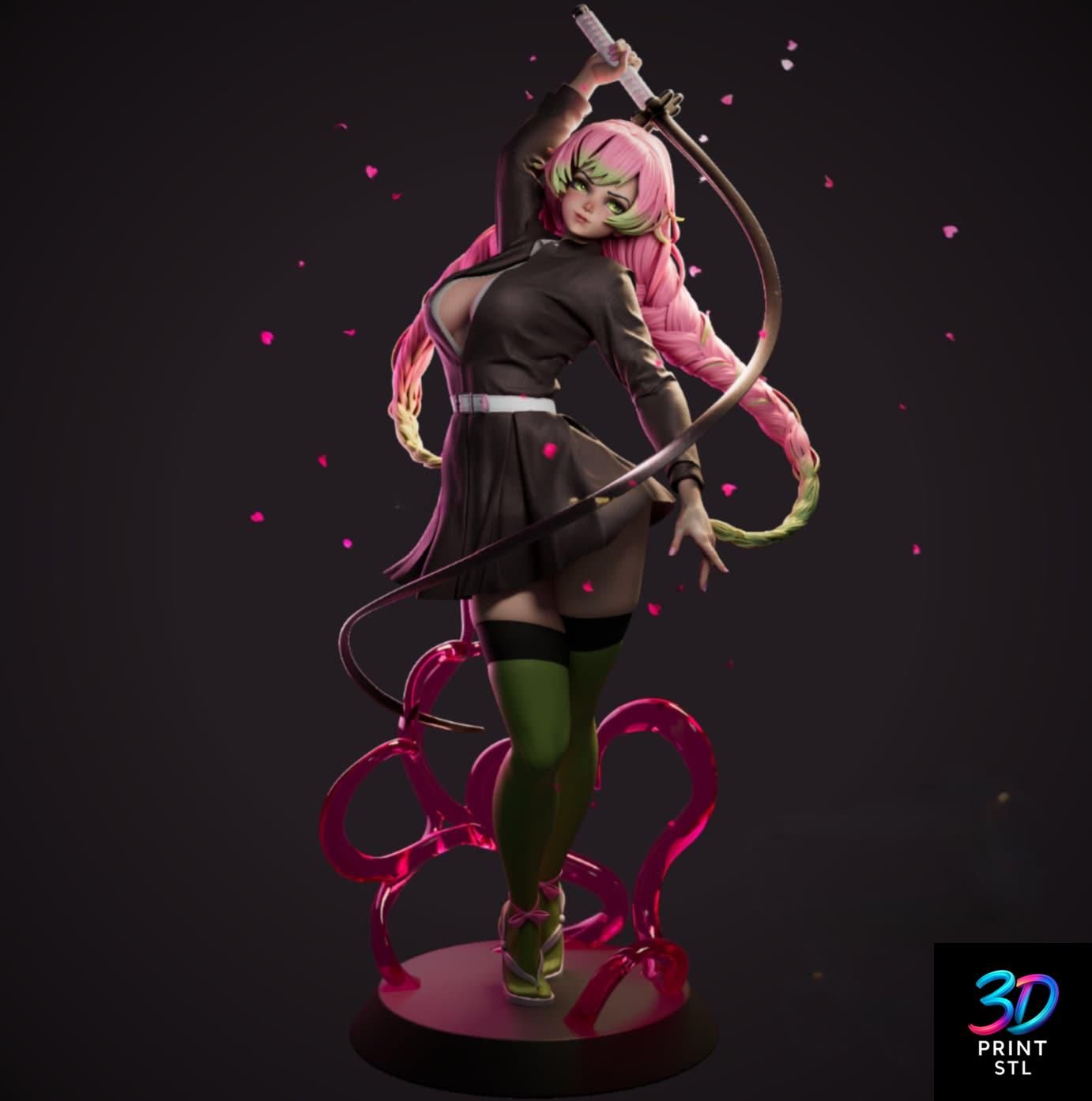 Demon Slayer Girl Demon Slayer | 3D Print File | STL - Image 2