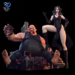 Lust & Gluttony Diorama Fullmetal Alchemist | STL File for 3D Printing
