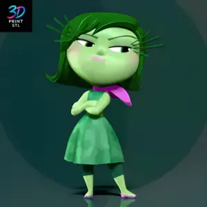 Disgust Inside Out | STL for 3D Printers