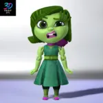 Disgust Inside Out | 3D Print File | STL