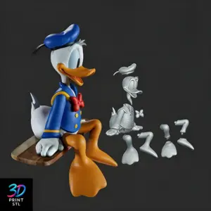 Donald Duck | STL for 3D Printers