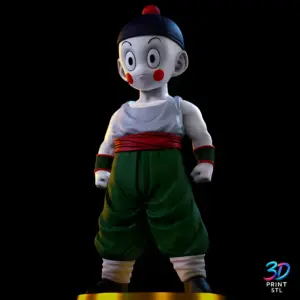 Chiaotzu Dragon Ball | 3D Print File | STL