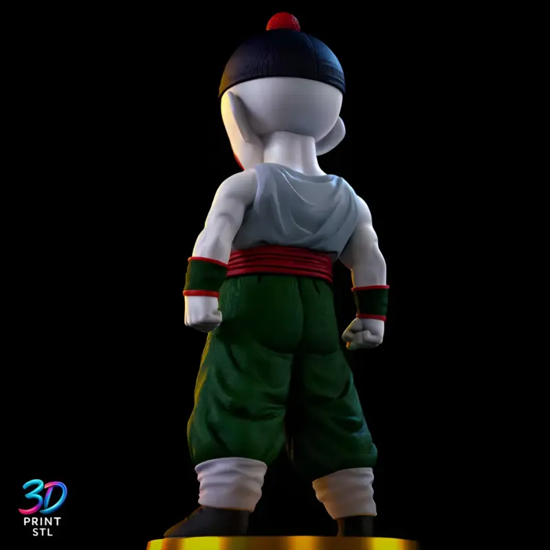 Chiaotzu Dragon Ball | 3D Print File | STL - Image 2