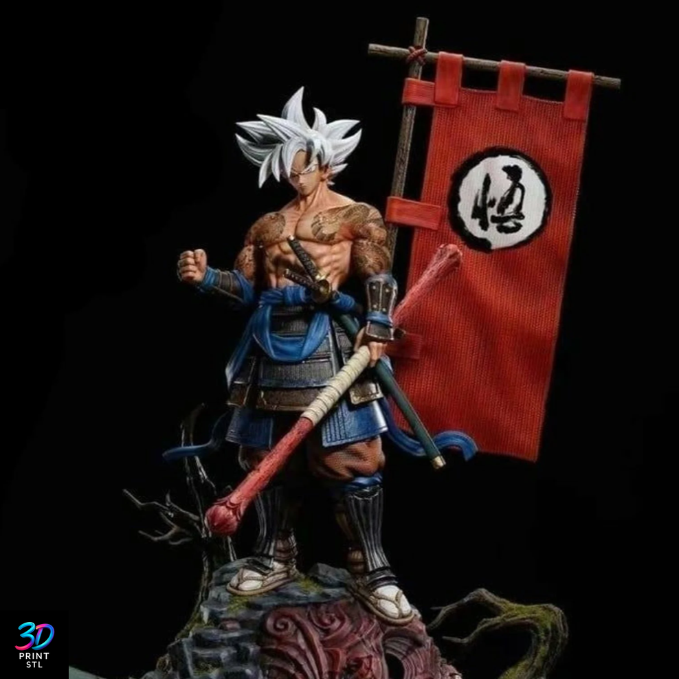 Goku Samurai Dragon Ball Z | STL for 3D Printers