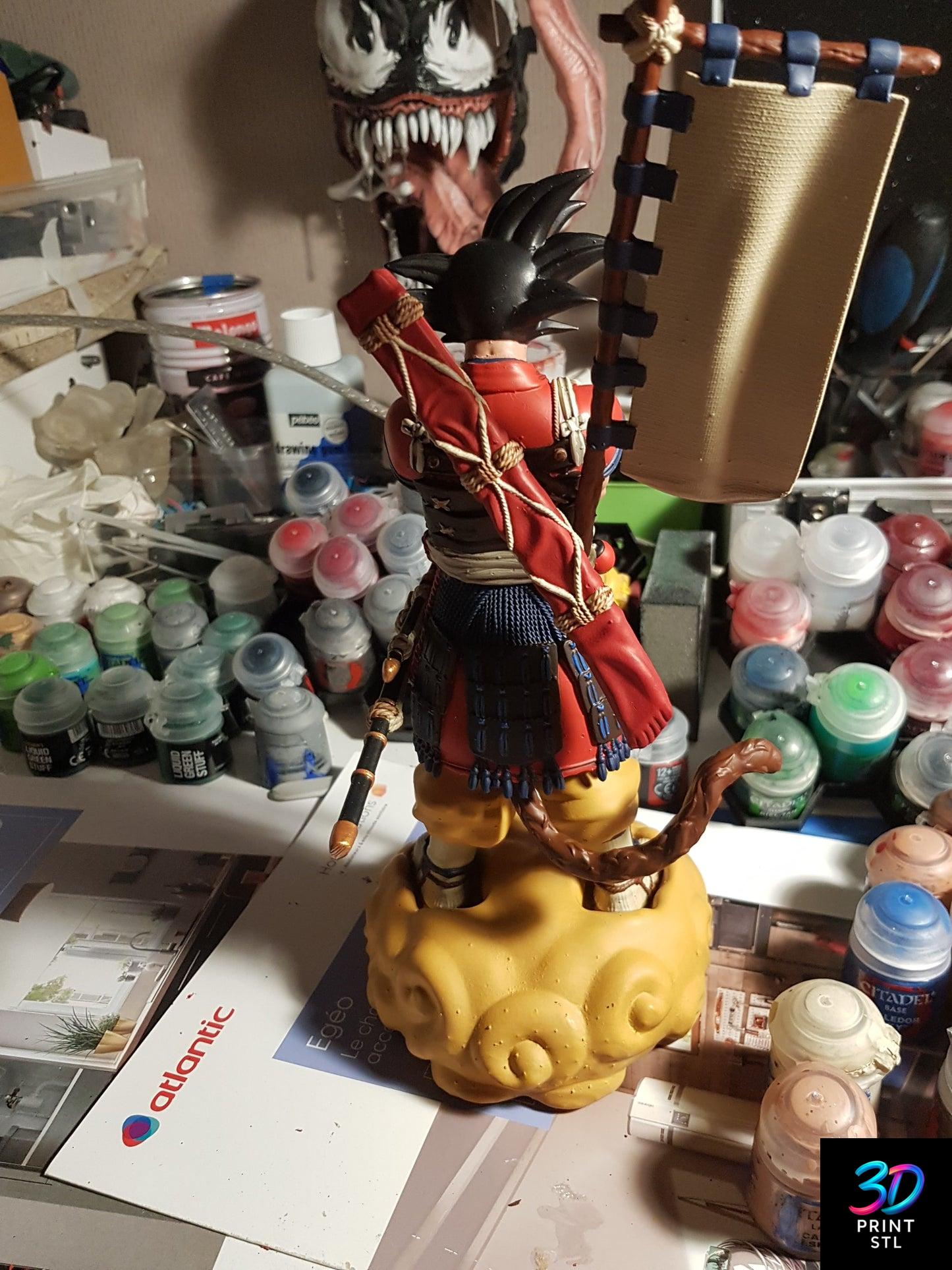 Goku Shogun Dragon Ball Z | 3D Print File | STL - Image 3