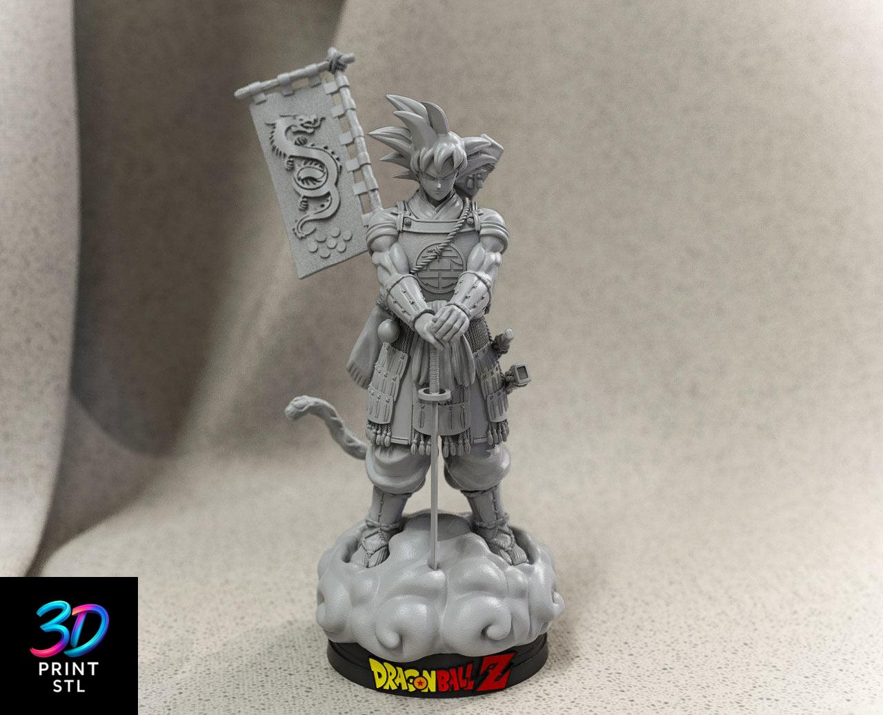 Goku Shogun Dragon Ball Z | 3D Print File | STL - Image 4