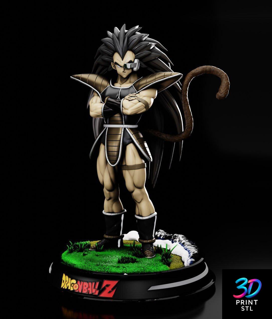 Raditz Dragon Ball Z | 3D Print File | STL