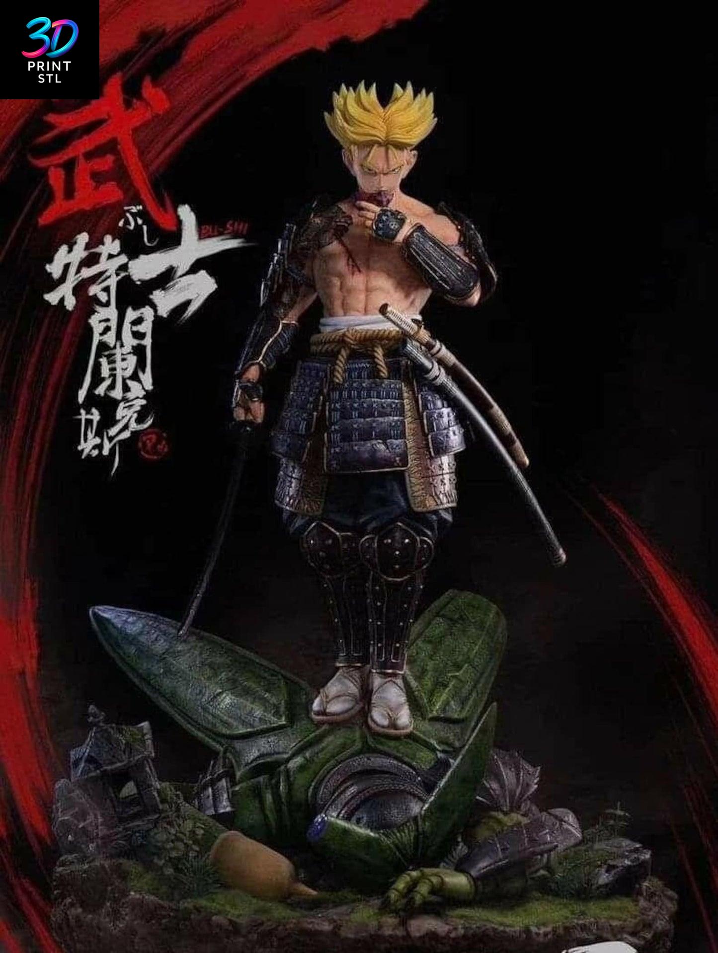 Trunks Samurai Dragon Ball Z | 3D Print File | STL - Image 2