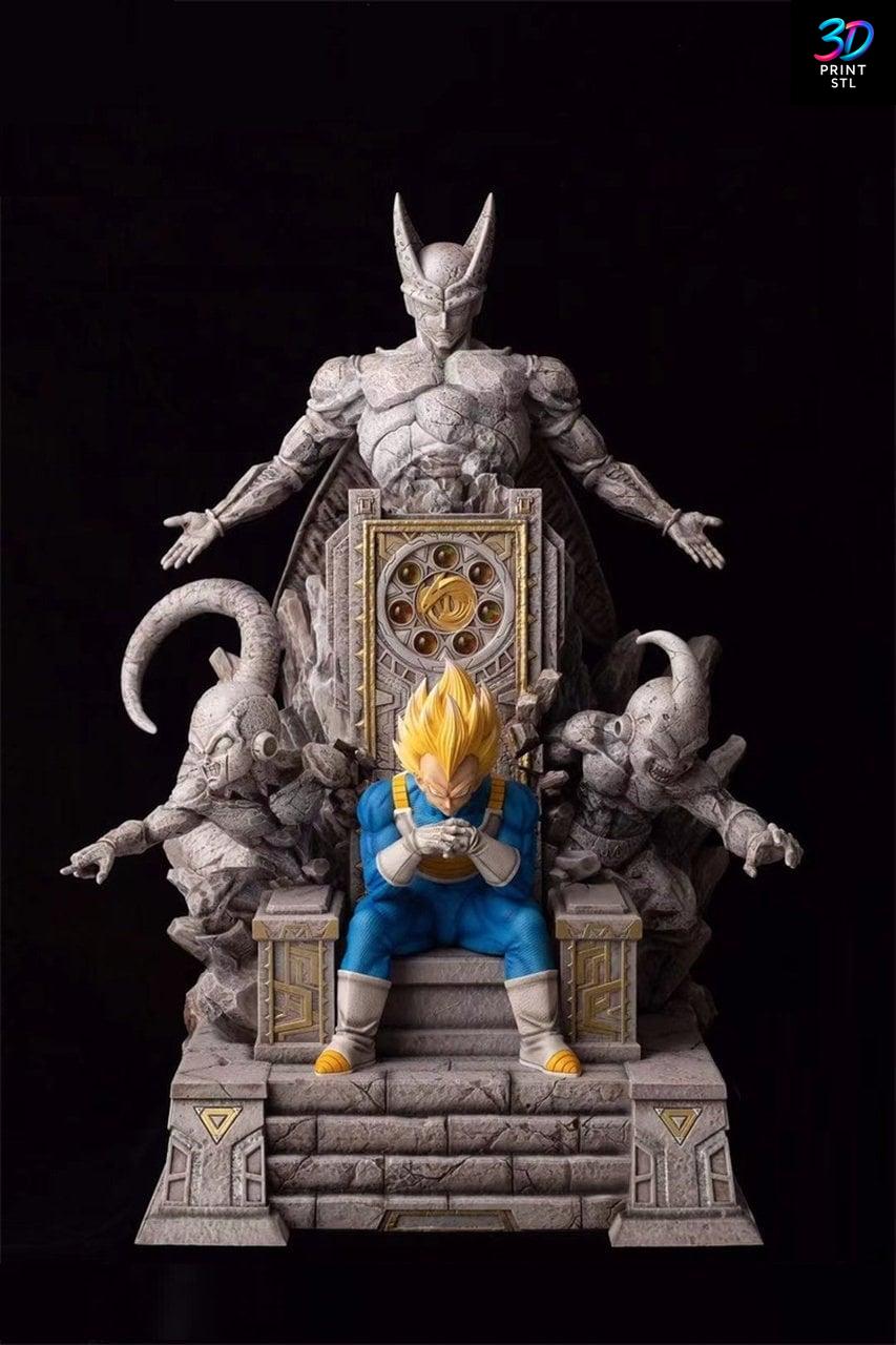 Vegeta Dragon Ball Z | 3D Print File | STL - Image 3