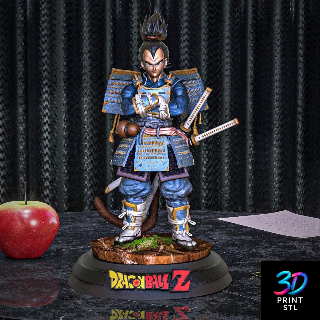 Vegeta Samurai Dragon Ball Z | 3D Print Model | STL