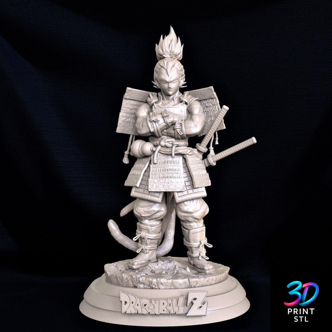 Vegeta Samurai Dragon Ball Z | 3D Print Model | STL - Image 3