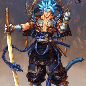 Vegito Samurai Dragon Ball Z | 3D Print File | STL
