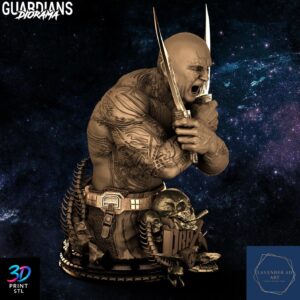 Drax Guardians of the Galaxy | 3D Print Model | STL
