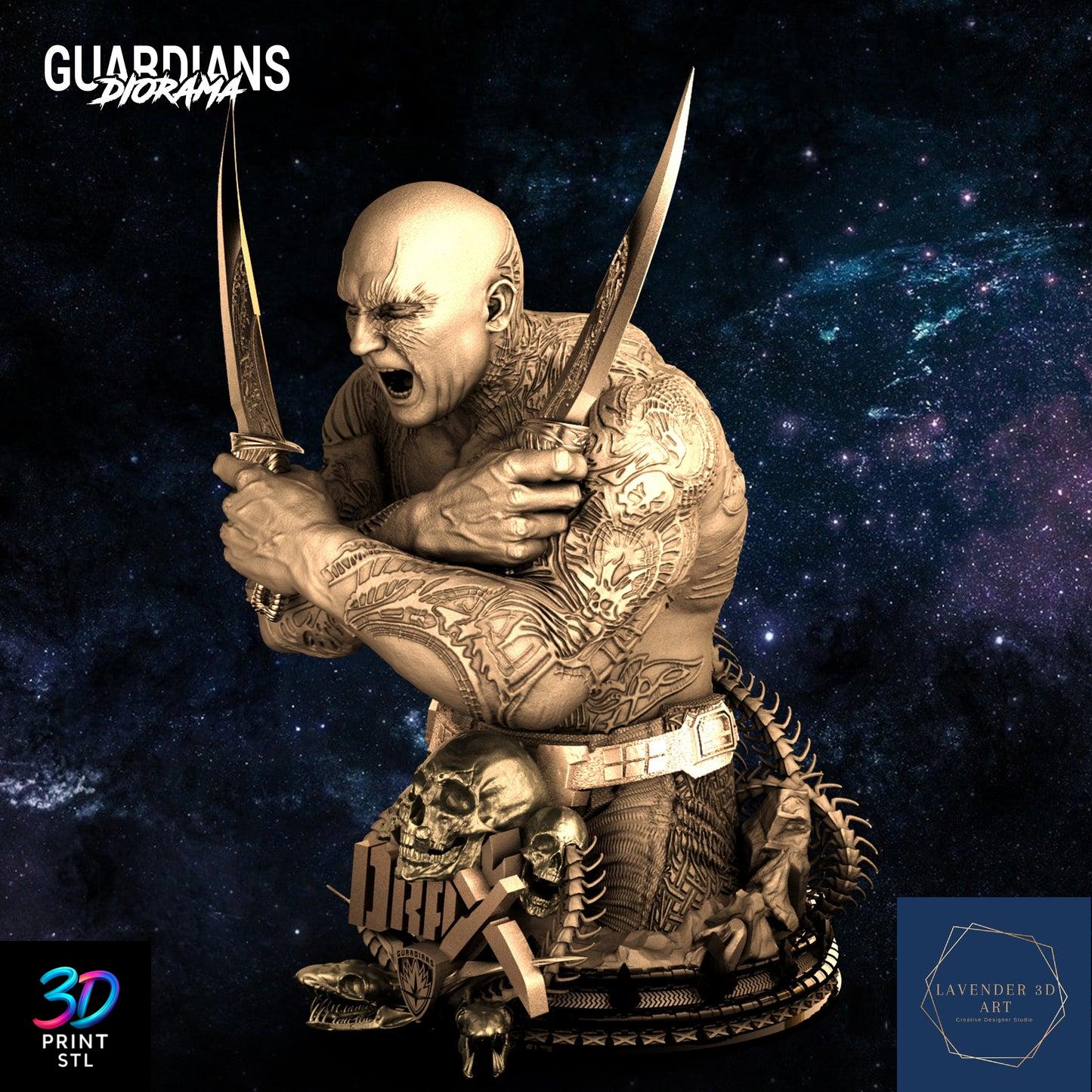 Drax Guardians of the Galaxy | 3D Print Model | STL - Image 2