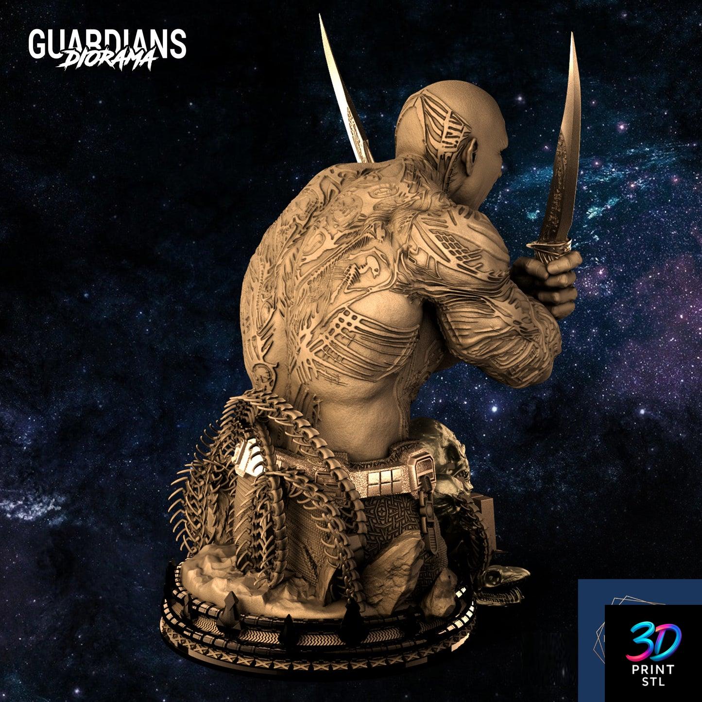 Drax Guardians of the Galaxy | 3D Print Model | STL - Image 4