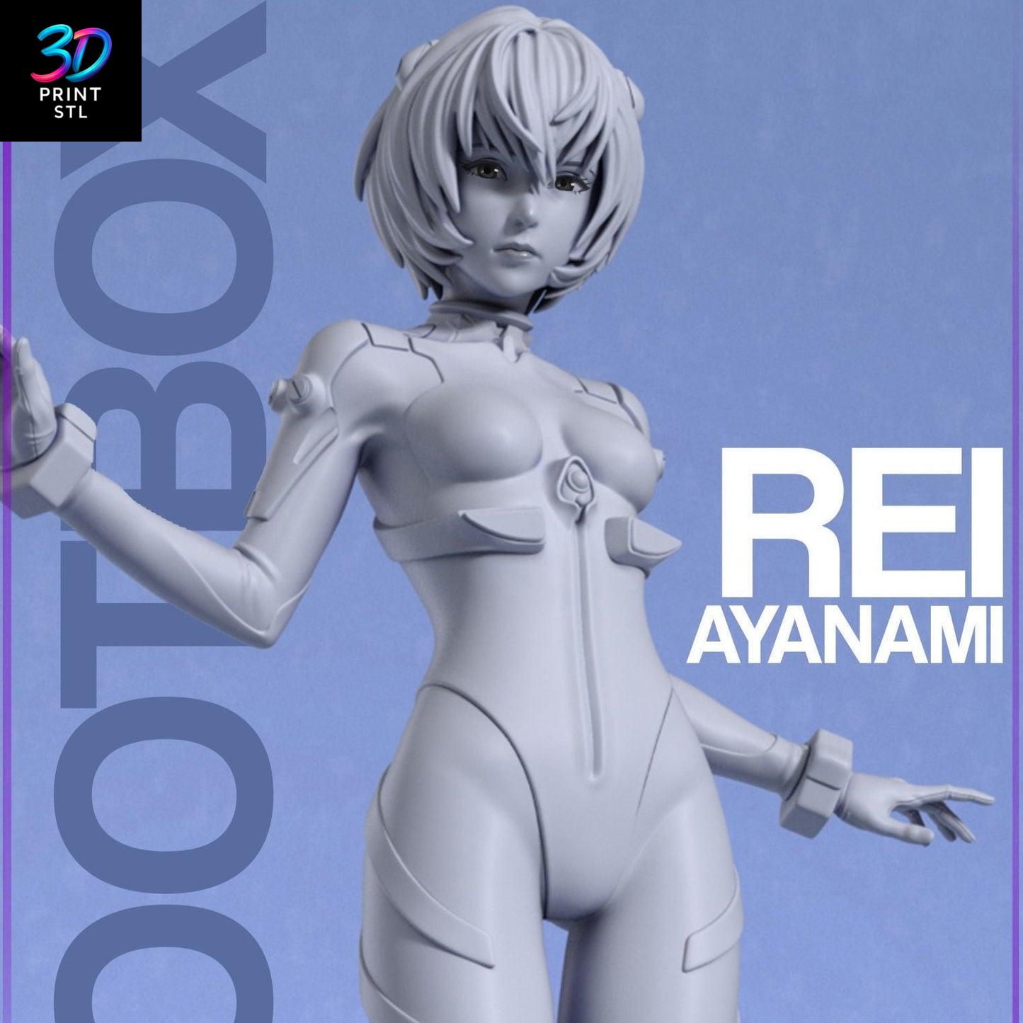 Rei Ayanami Evangelion | 3D Print File | STL - Image 2