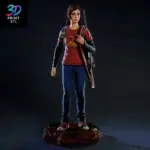 Ellie The Last of Us | 3D Print Model | STL