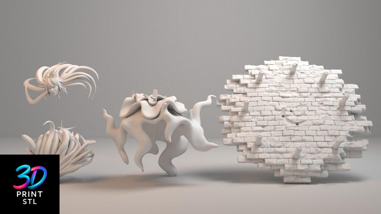 Fantasy Princess Girl Boo | STL for 3D Printers - Image 2