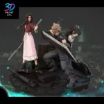 Cloud, Tifa & Aerith Diorama Final Fantasy VII | 3D Print File | STL