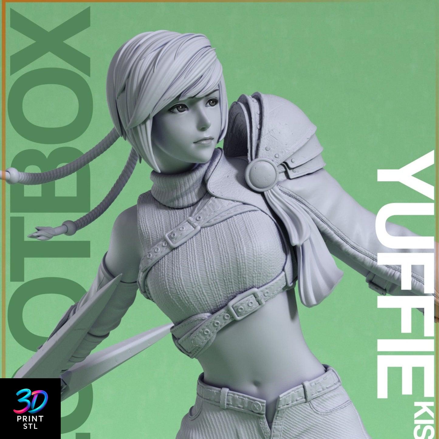 Yuffie Final Fantasy | 3D Print File | STL