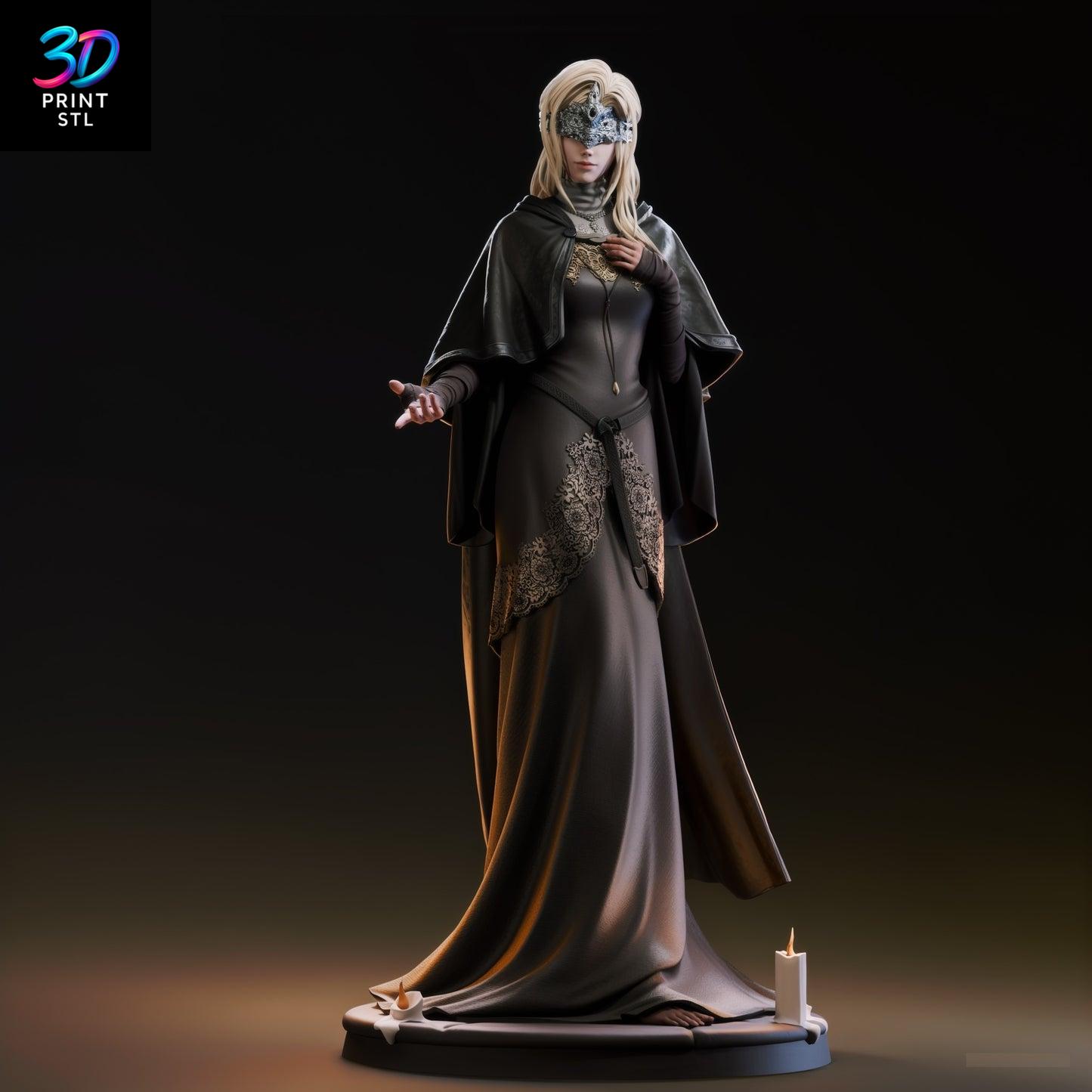 Fire Keeper Figure Dark Soul | 3D Print Model | STL - Image 4