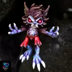 Flash and Reverse Flash Running Figure DC Comics | STL for 3D Printers