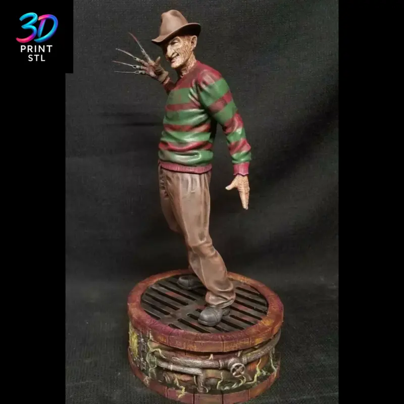 Freddy Krueger A Nightmare on Elm Street | STL File for 3D Printing - Image 3