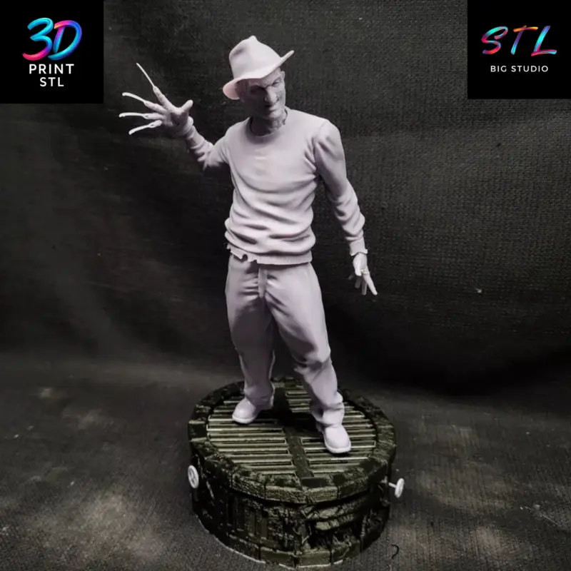 Freddy Krueger A Nightmare on Elm Street | STL File for 3D Printing - Image 4