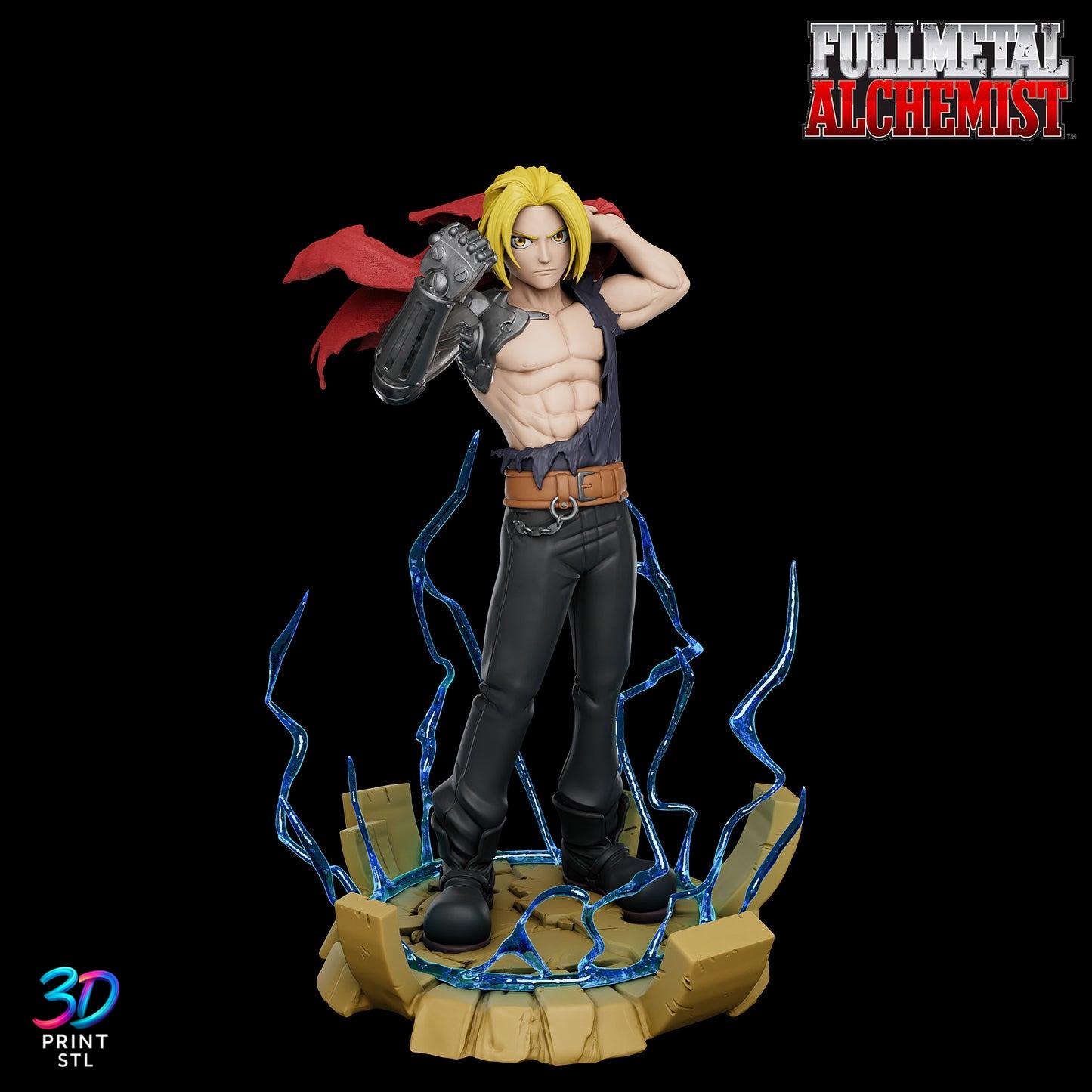 Edward Elric Fullmetal Alchemist | 3D Print File | STL - Image 2