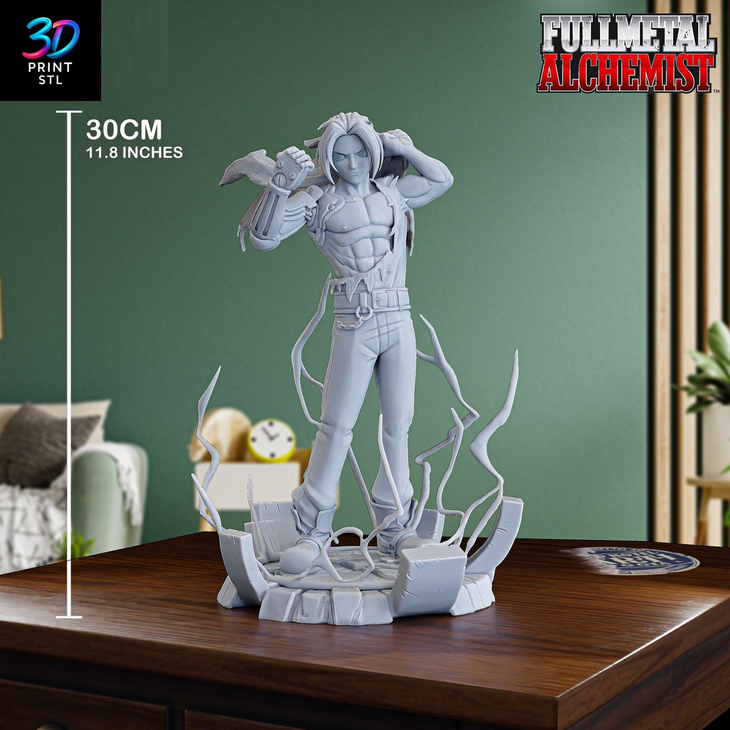 Edward Elric Fullmetal Alchemist | 3D Print File | STL - Image 3