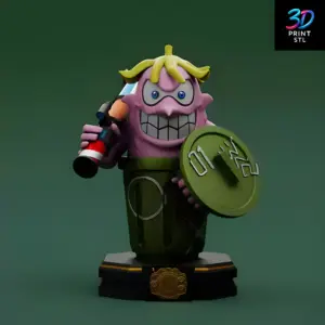 Garbagemon Digimon | 3D Print File | STL