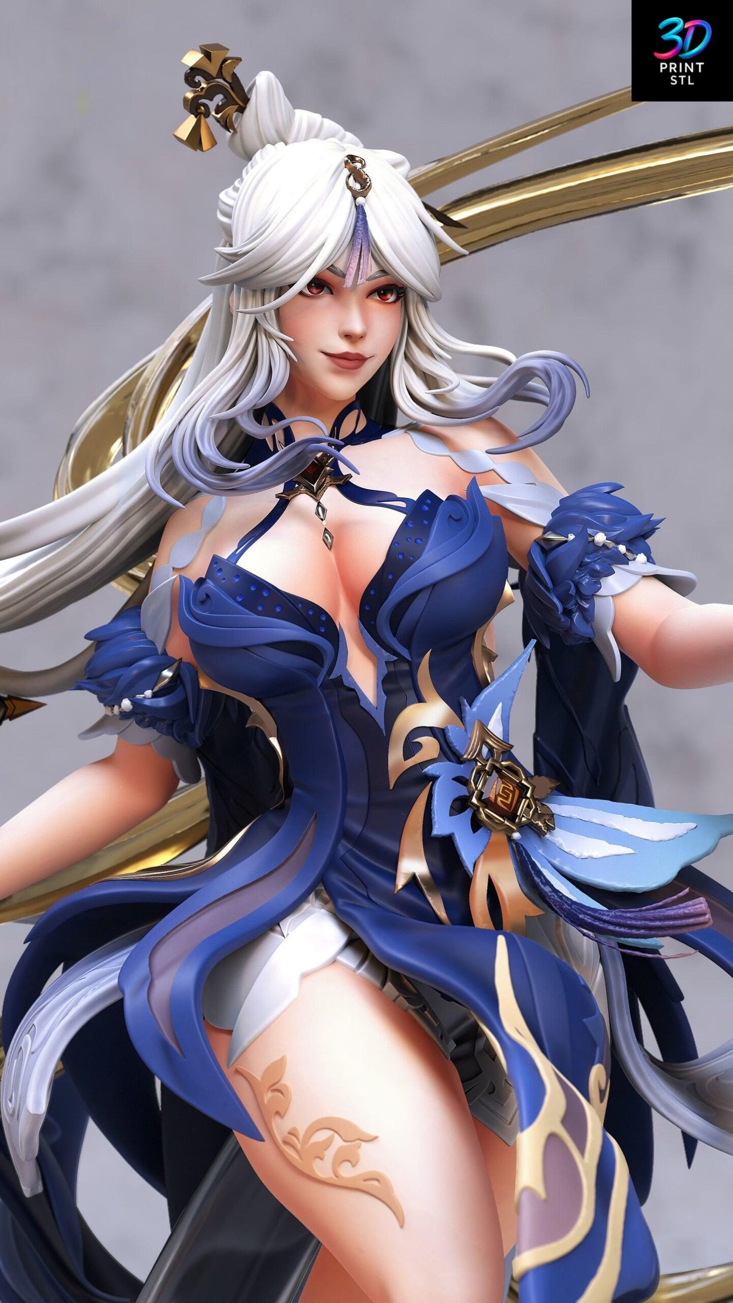 NingGuang Figure Genshin Impact | STL for 3D Printers