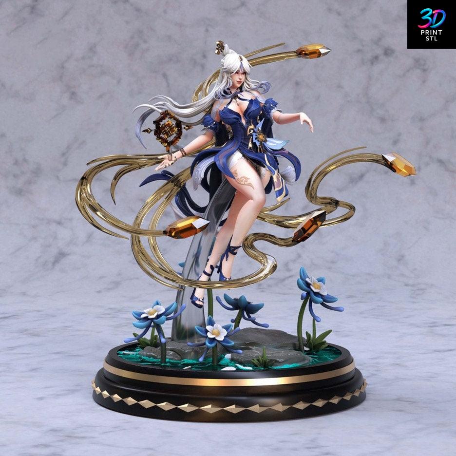 NingGuang Figure Genshin Impact | STL for 3D Printers - Image 3