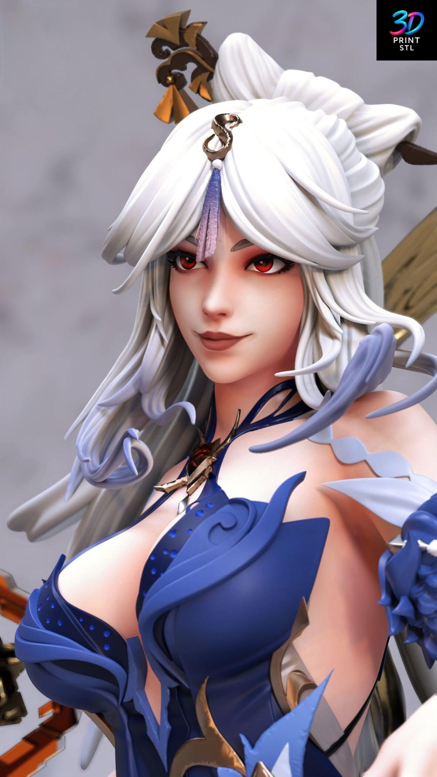 NingGuang Figure Genshin Impact | STL for 3D Printers - Image 5