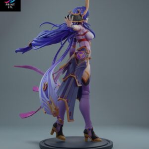 Raiden Shogun Figure Genshin Impact | 3D Print File | STL