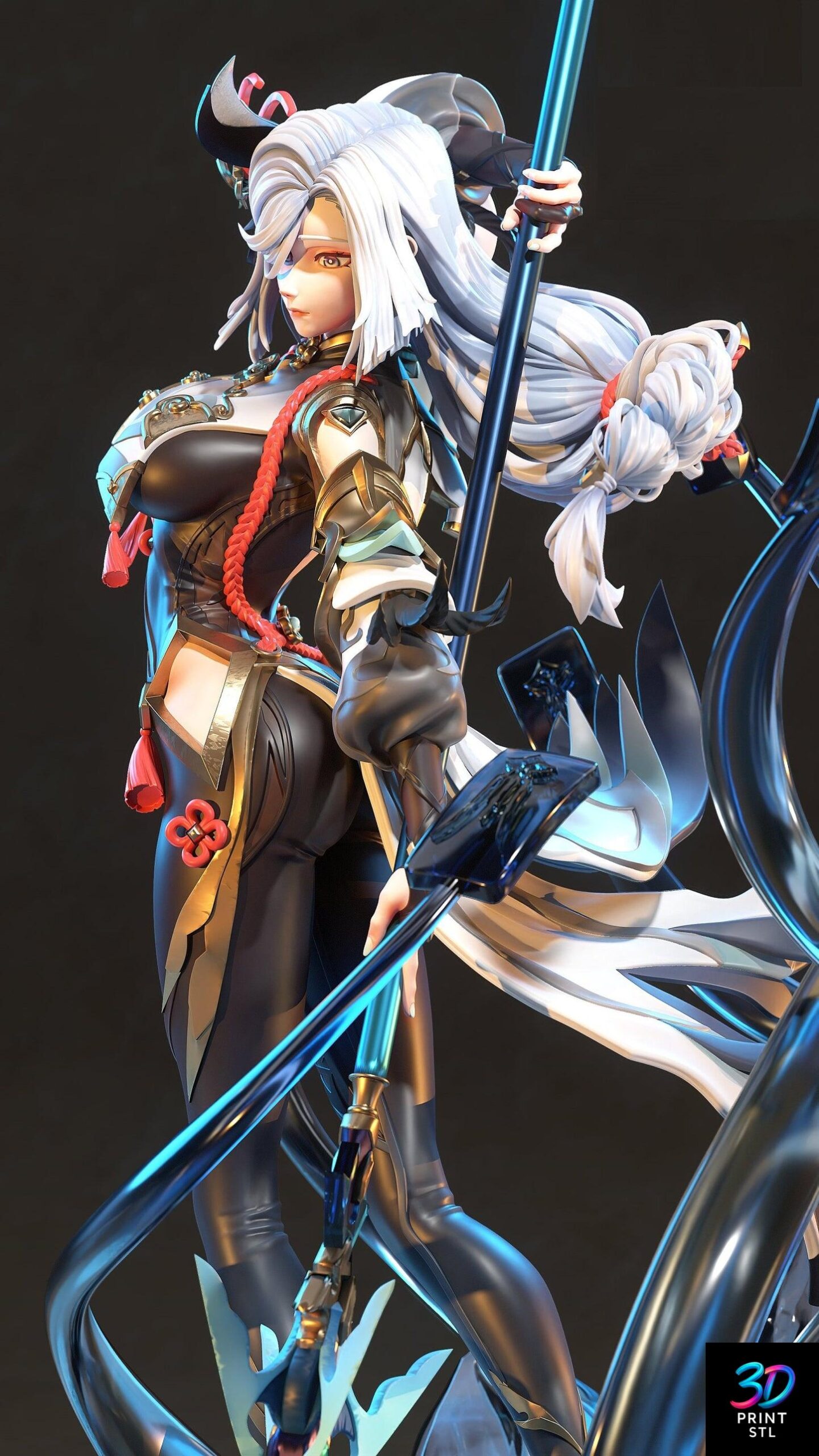 ShenHe Figure Genshin Impact | 3D Print File | STL - Image 2