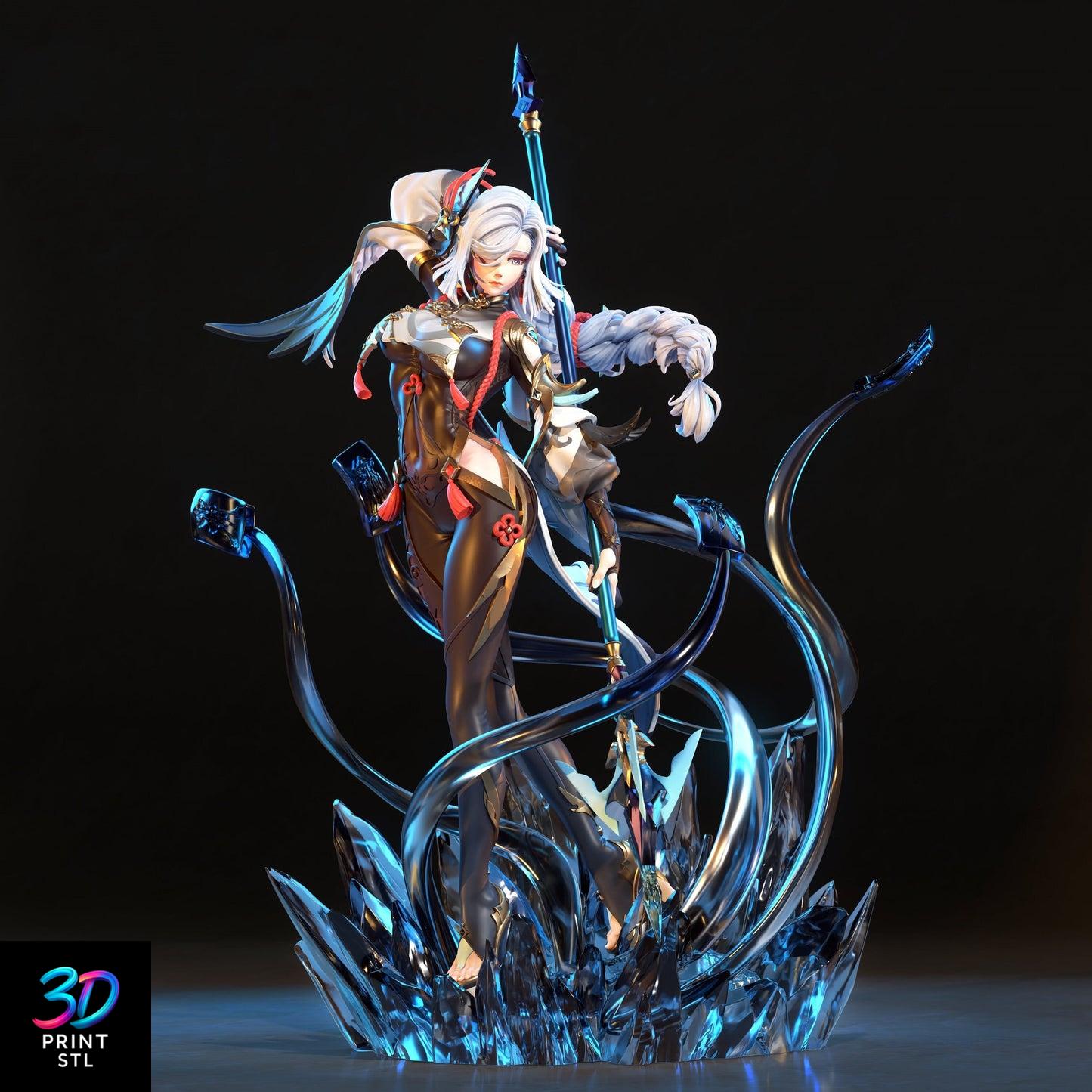 ShenHe Figure Genshin Impact | 3D Print File | STL - Image 3