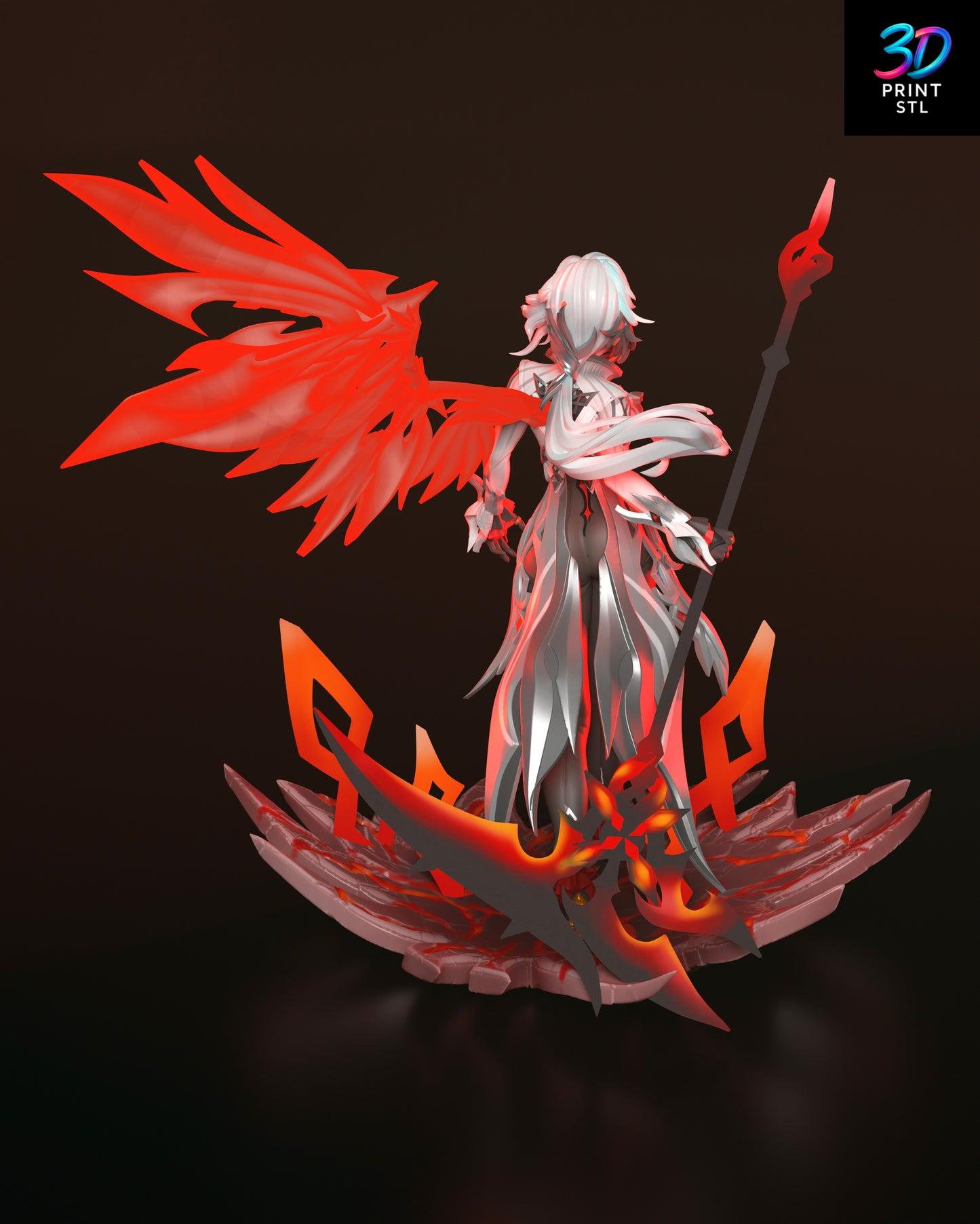 Arlecchino Figure Genshin Impact | 3D Print Model | STL - Image 6