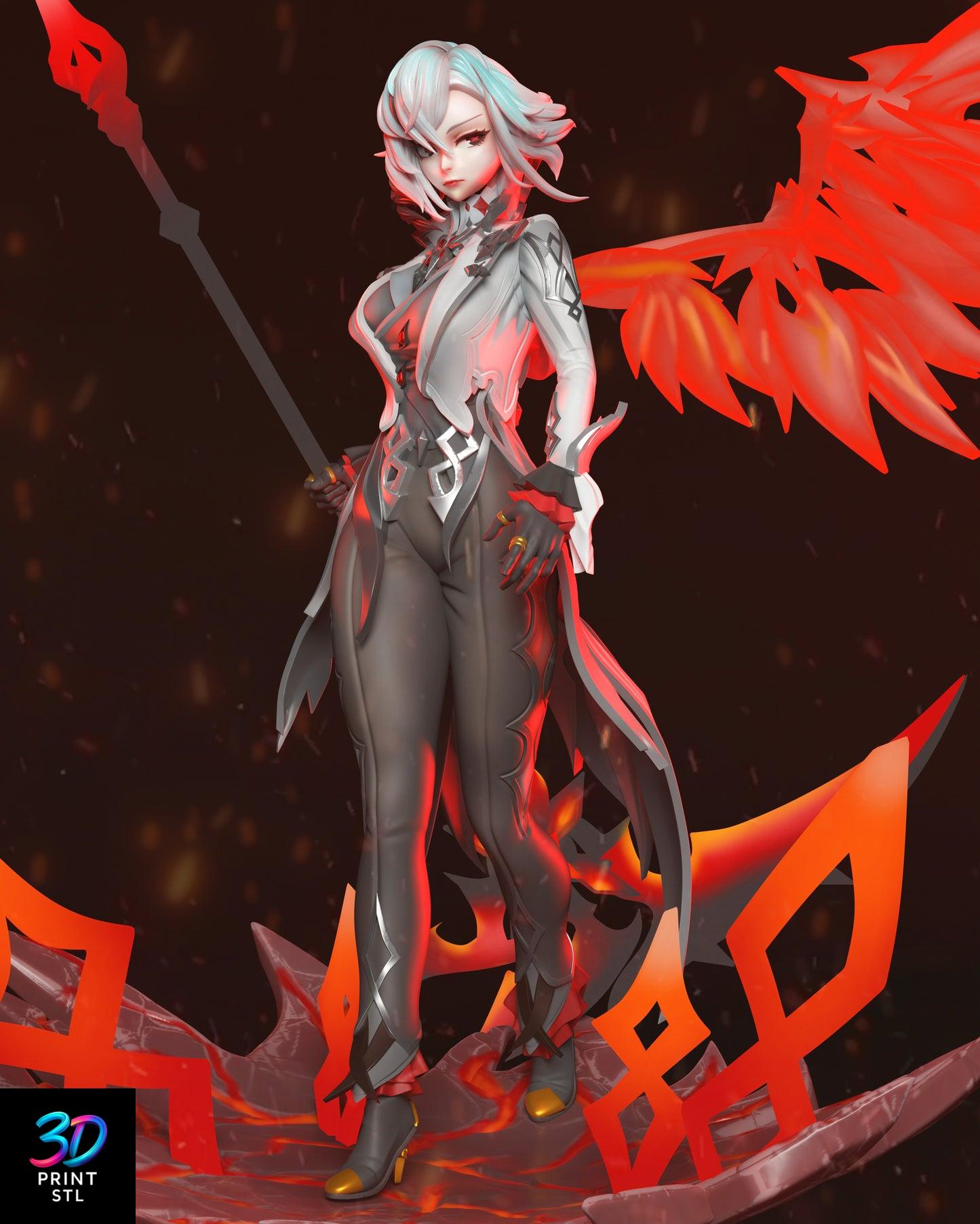 Arlecchino Figure Genshin Impact | 3D Print Model | STL - Image 7