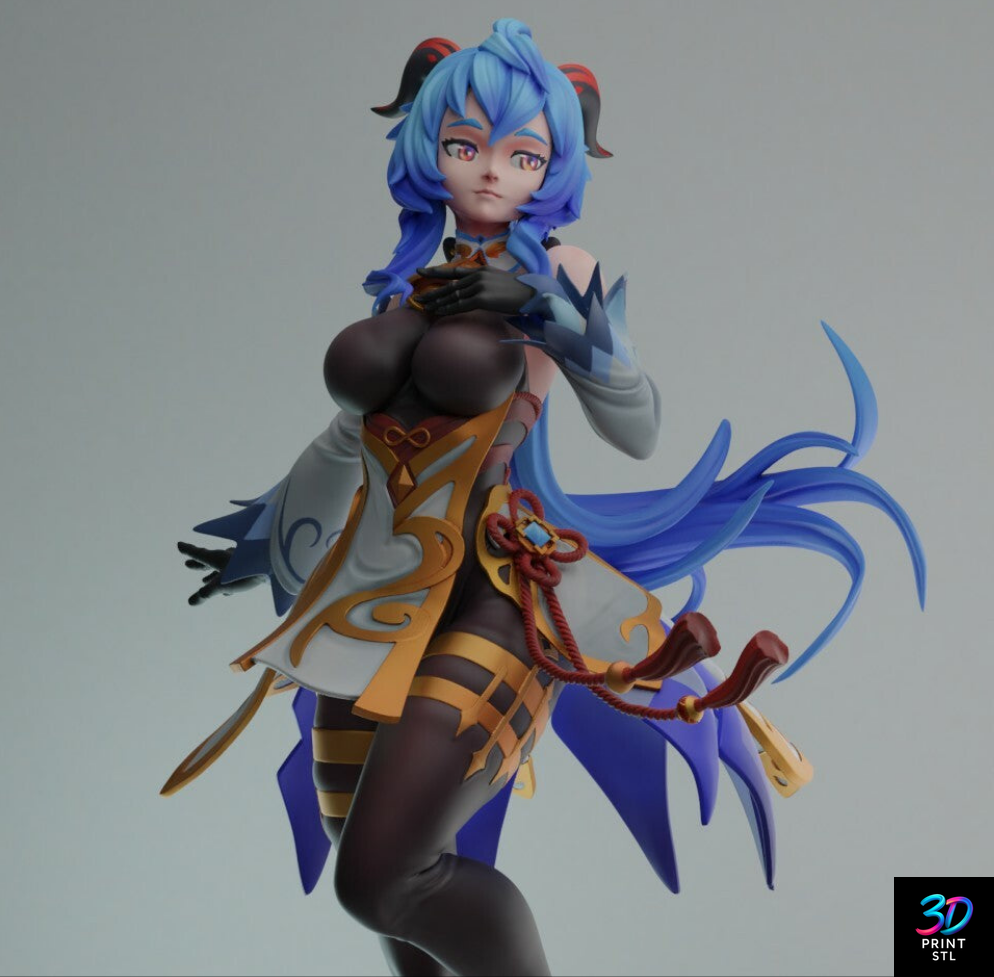 Ganyu Figure Genshin Impact | STL for 3D Printers