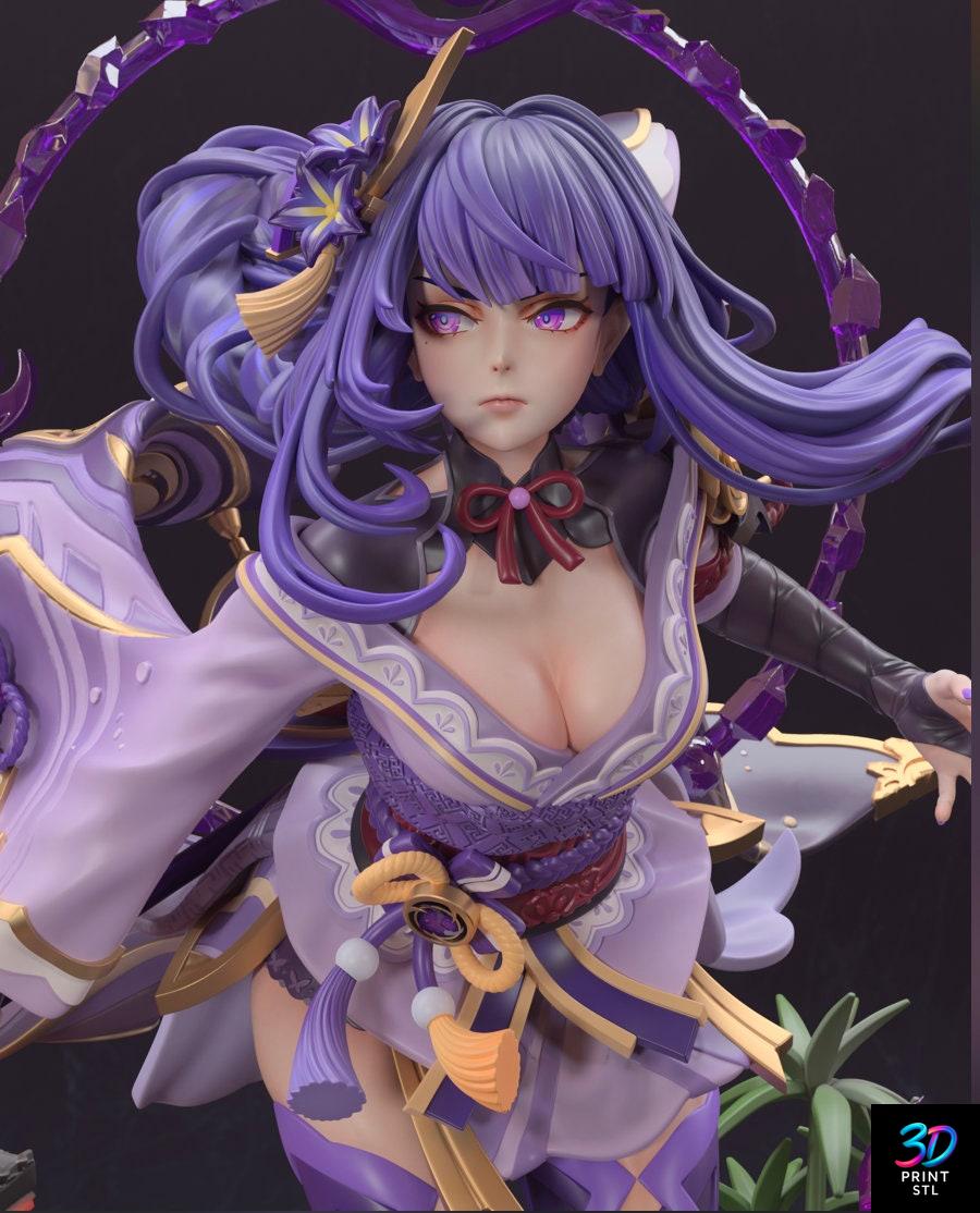 Raiden Shogun Figure Genshin Impact | STL for 3D Printers