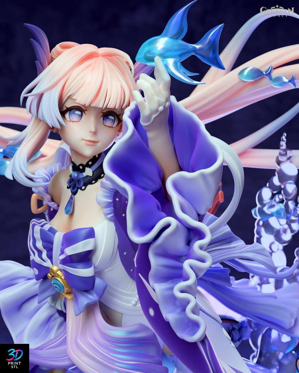 Sangonomiya Kokomi Figure Genshin Impact | 3D Print File | STL