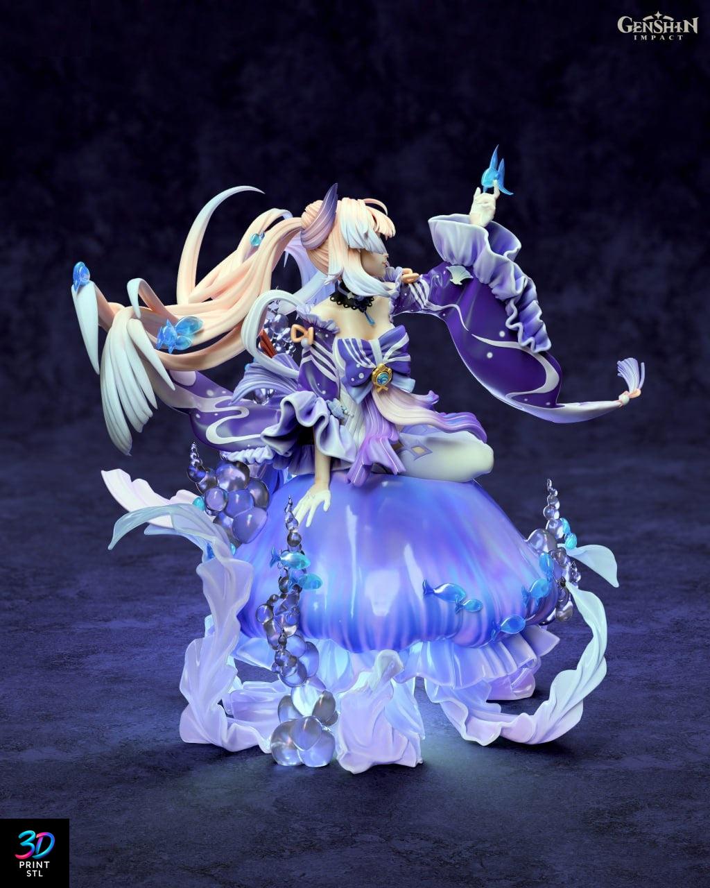 Sangonomiya Kokomi Figure Genshin Impact | 3D Print File | STL - Image 5