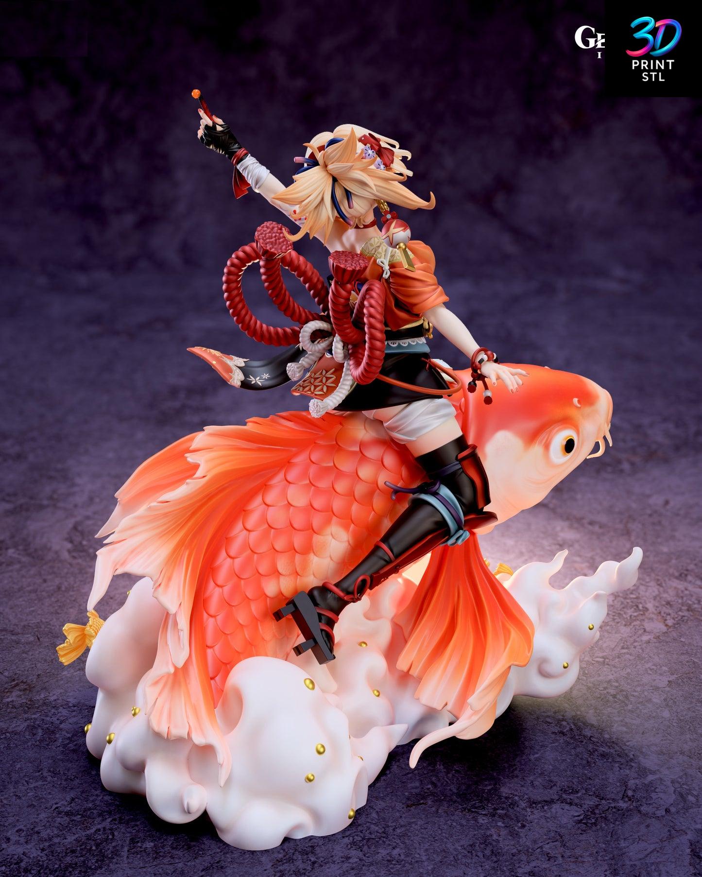 Yoimiya Figure Genshin Impact | 3D Print Model | STL - Image 3
