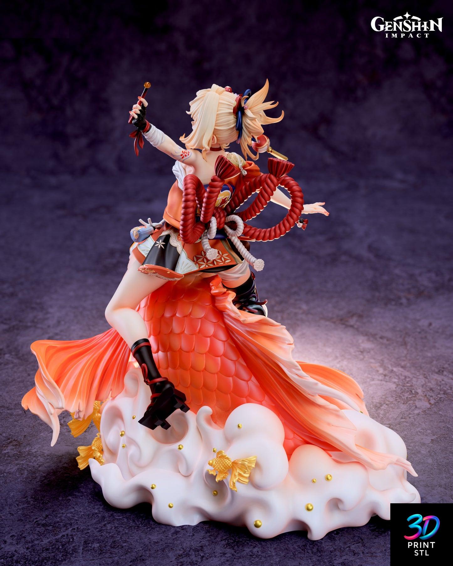 Yoimiya Figure Genshin Impact | 3D Print Model | STL - Image 4