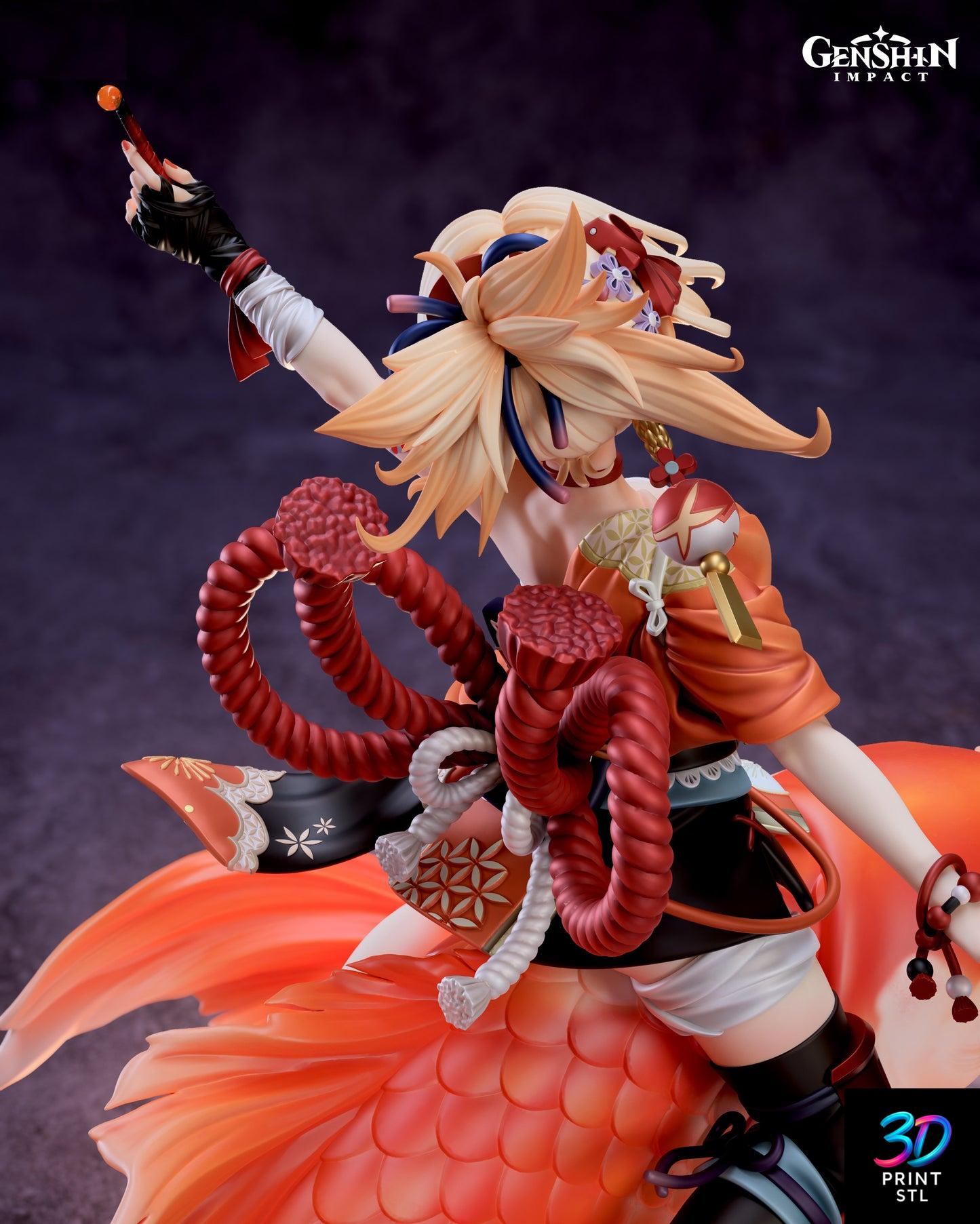 Yoimiya Figure Genshin Impact | 3D Print Model | STL - Image 7