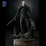Geralt of Rivia Figure The Witcher | STL File for 3D Printing