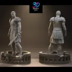 Maximus Decimus Meridius Diorama Gladiator | STL File for 3D Printing