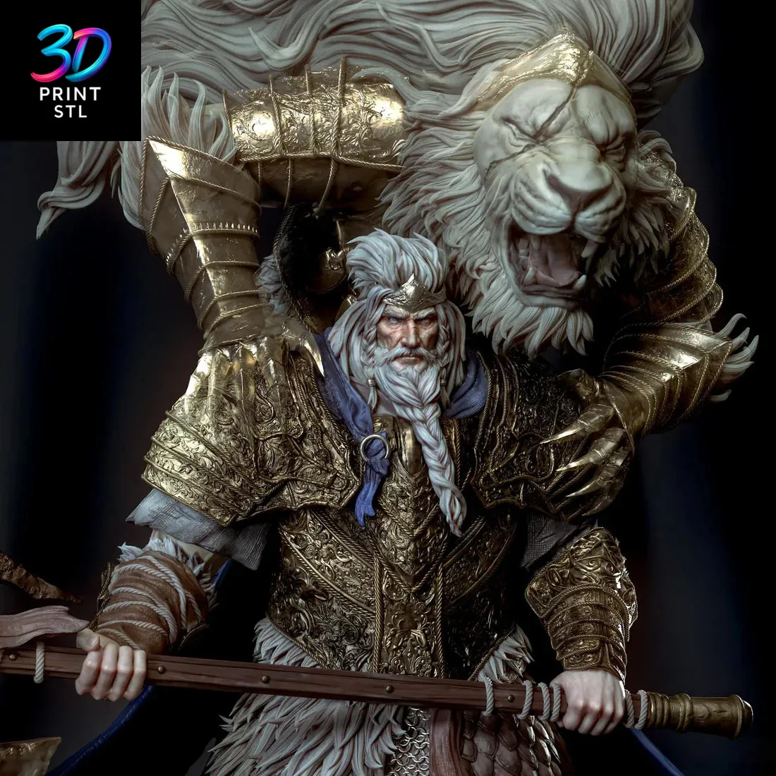 Godfrey Elden Ring | STL for 3D Printers - Image 2