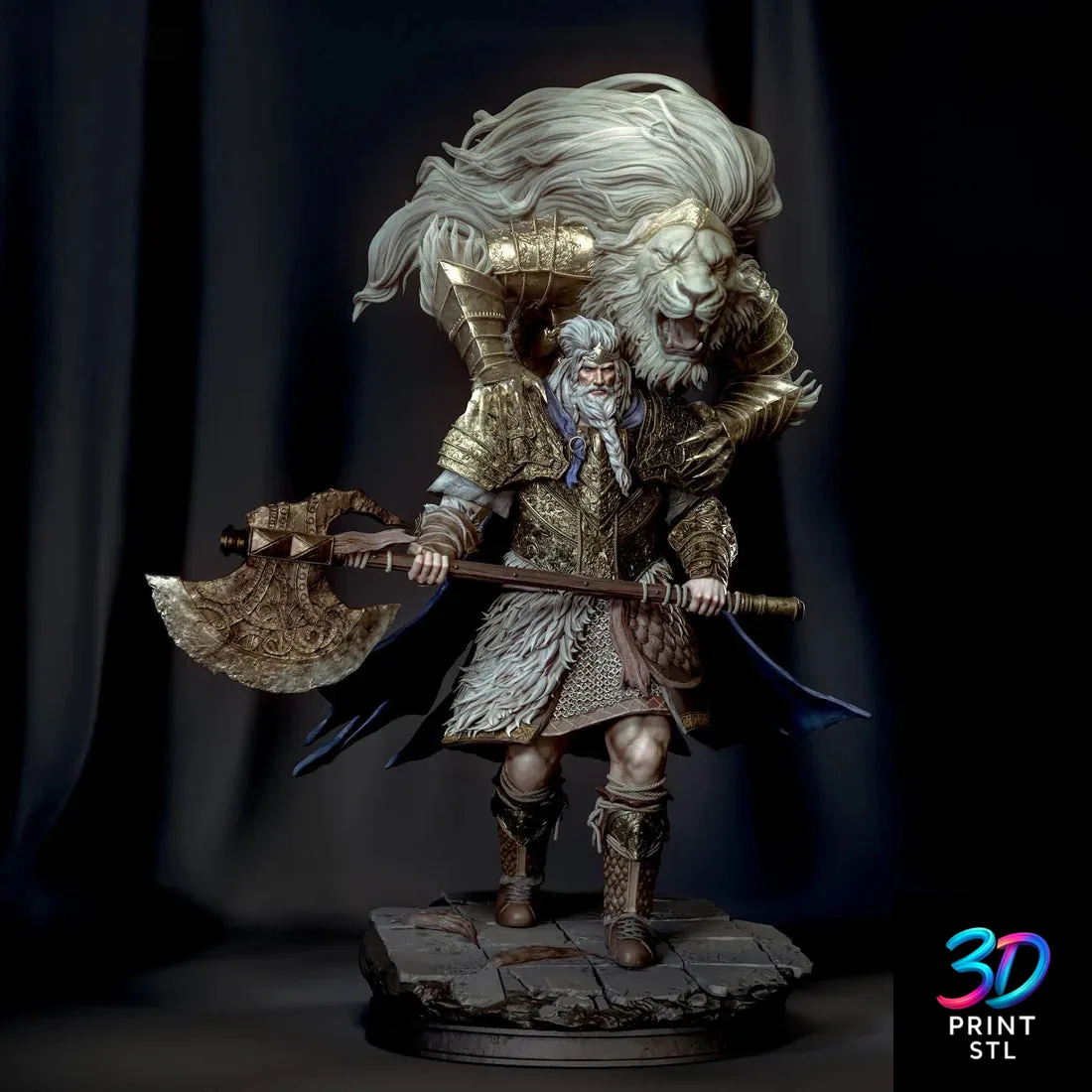 Godfrey Elden Ring | STL for 3D Printers - Image 3